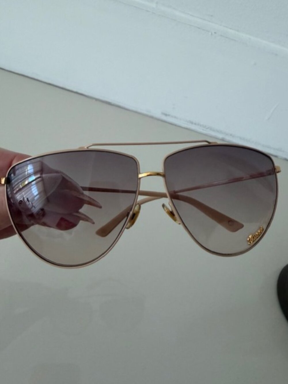 Gucci Cat aviatior sunglasses - Picture 3 of 4